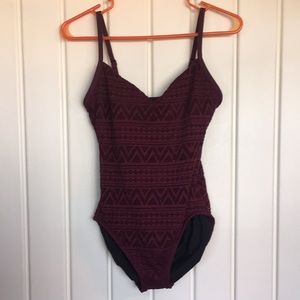 Aqua Green one piece swim suit